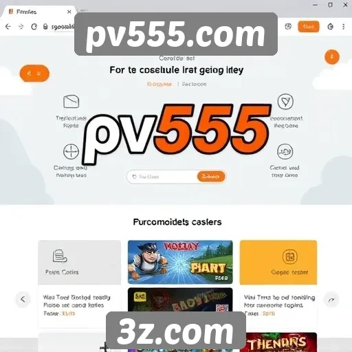 Análise das funcionalidades do site pv555.com