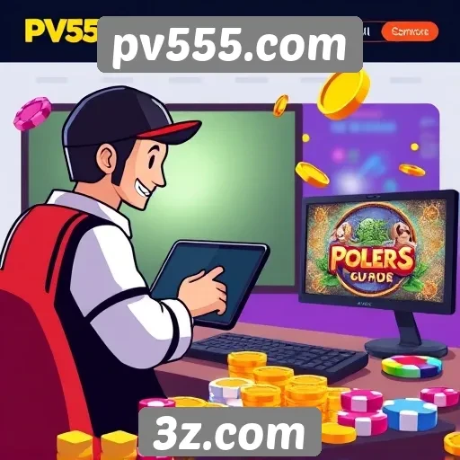 Recursos e funcionalidades do site pv555.com