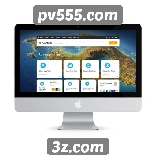 Exploração das principais funcionalidades do site pv555.com