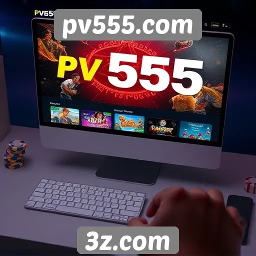 Experiência do usuário no site pv555.com